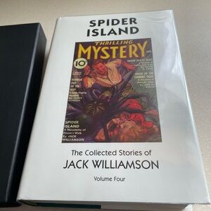 Book spider island jack Williamson new other Hdbk DJ collected stories vol 4 fou